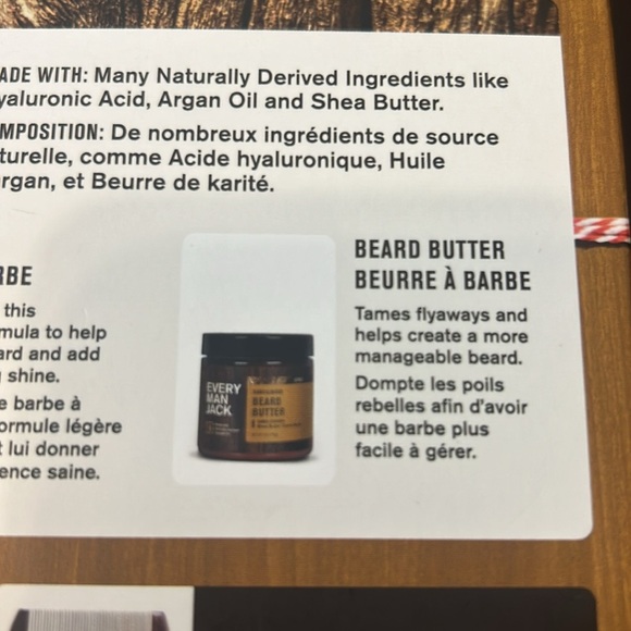 Every Man Jack Beard Kit, Sandalwood, New in Sealed Box - Picture 5 of 7